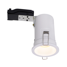 Éclairez votre espace avec style grâce au lot de 20 supports de spot fixe blanc GU10 IP65 étanche - Luminance basse! RT2012