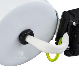 Lot de 6 Support de spot BBC RT2012 IP20 Basse Luminance 93mm de diamètre non orientable avec connecteur automatique GU10