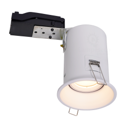 Lot de 15 Support de spot BBC RT2012 IP20 Basse Luminance 93mm de diamètre non orientable avec connecteur automatique GU10