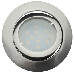 Spot Led Encastrable Complete Satin Orientable lumière Blanc Neutre