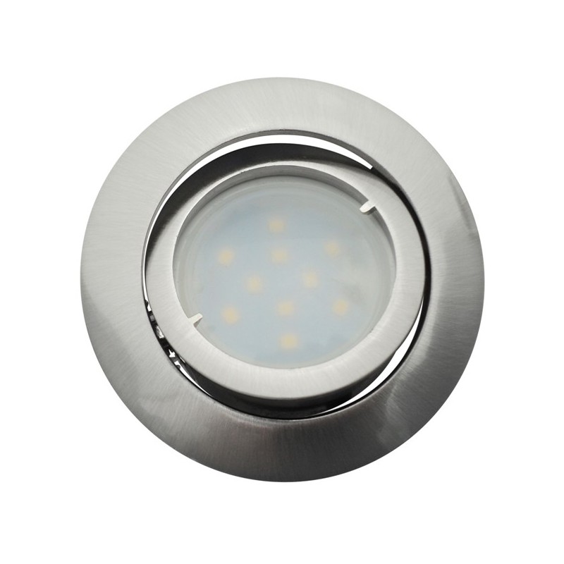 Spot Led Encastrable Complete Satin Orientable lumière Blanc Neutre