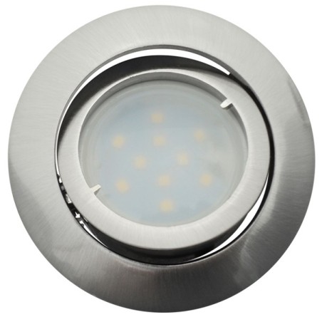 Spot Led Encastrable Complete Satin Orientable lumière Blanc Neutre