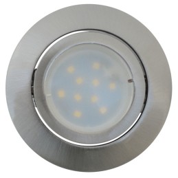 Spot Led Encastrable Complete Satin Orientable lumière Blanc Neutre