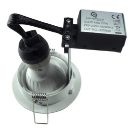 Spot Led Encastrable Complete Satin Orientable lumière Blanc Neutre