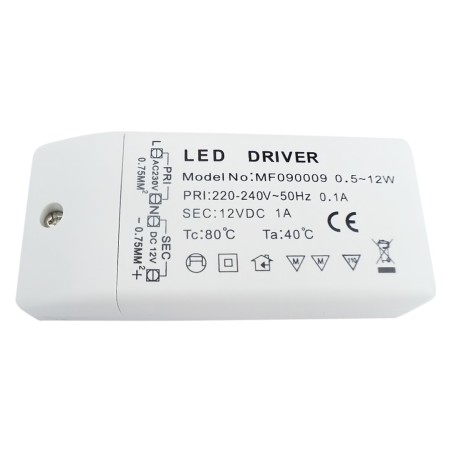 Révolutionnez votre éclairage avec le Transformateur Spécial Leds Max 12watts