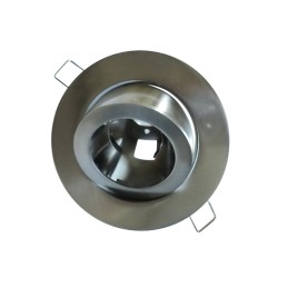 Illuminez votre intérieur avec élégance : Support encastrable escargot pour ampoules halogènes, CFL ou LED !