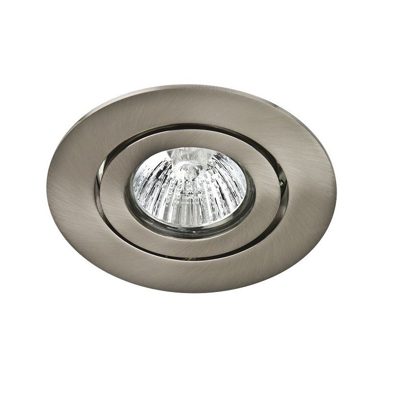 Illuminez votre intérieur avec élégance : Support encastrable escargot pour ampoules halogènes, CFL ou LED !