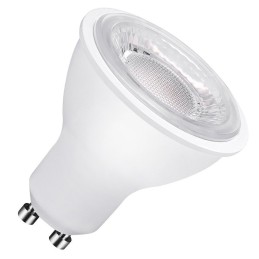 Spot Led GU10 angle 36° 7 watt (eq. 45 watt) Blanc Chaud 3000°K  Finition Grise 