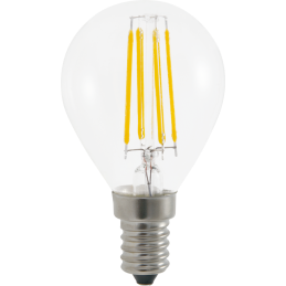 Ampoule Led  Filament Culot B22 forme G45 4 Watt (éq 42 watts) Blanc Chaud