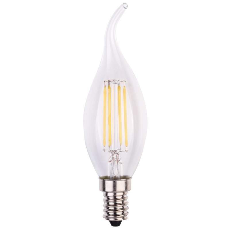 Ampoule LED COB Filament 4 watt (équivalent 42 Watt) E14 à visser luminosité chaude